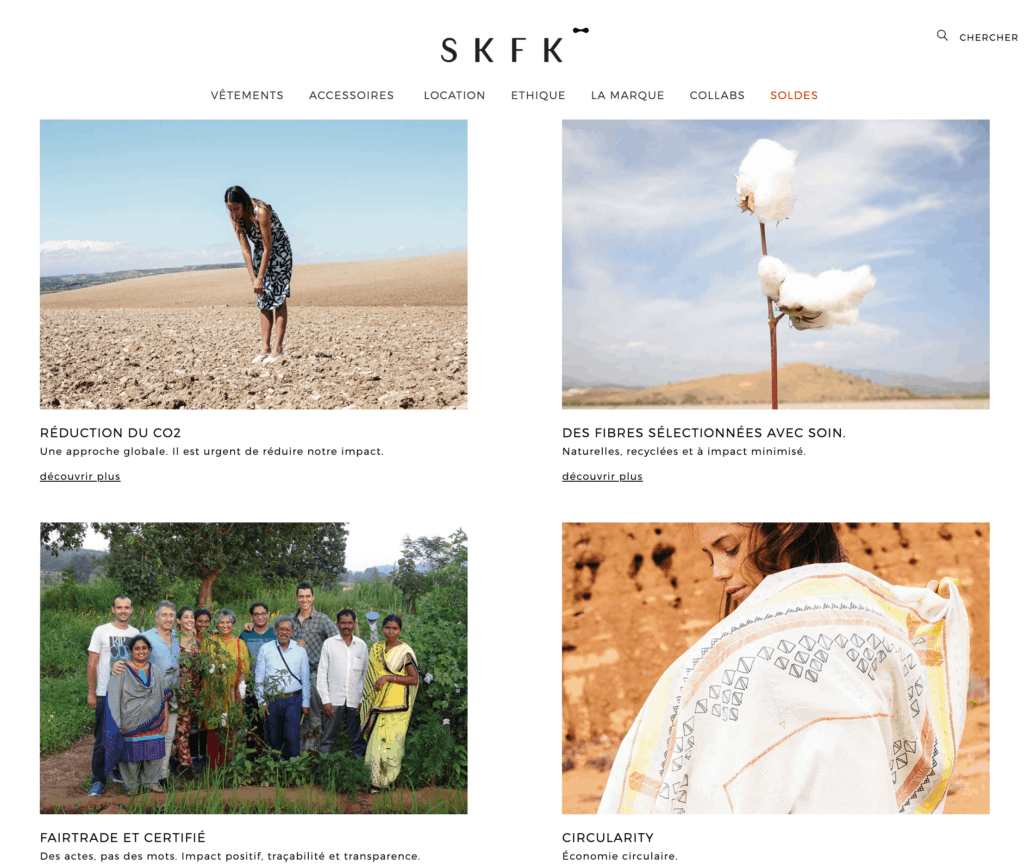 Skfk Marque Ethique, marque ethique, marque ethique skfk, skfk, slow fashion skfk, skfk robe, skfk robes, skfk en ligne, skfk soldes, skfk boutique, marque ethique pas cher, marque ethique petits prix