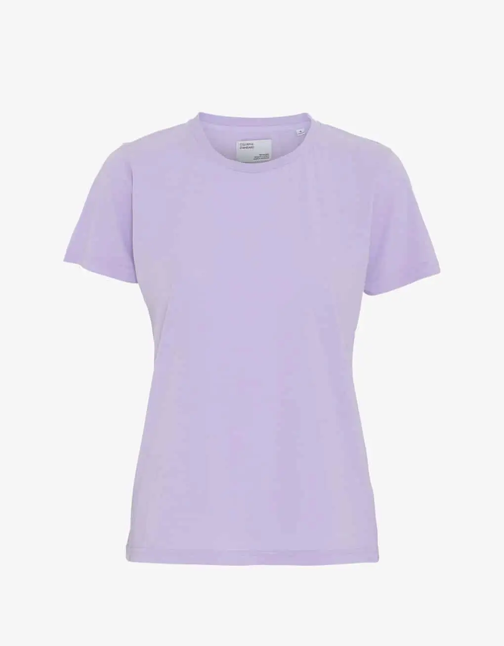 T-shirt éthique en coton bio lilas Colorful Standard